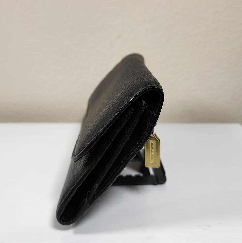 Vintage Coach Black Sonoma Wallet - Picture 4 of 11